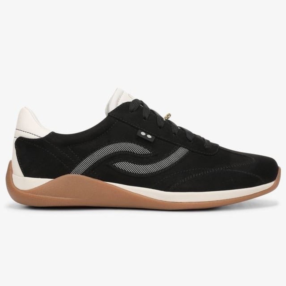 Ryka Black White Tan Athletic Sneakers